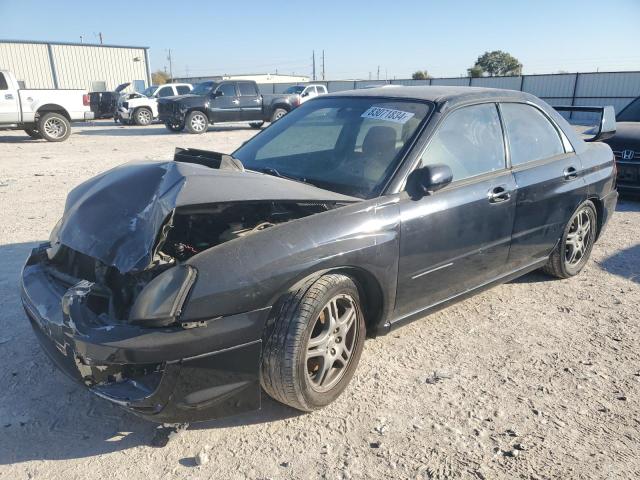 SUBARU IMPREZA WR 2002 black sedan 4d gas JF1GD29642H502221 photo #1