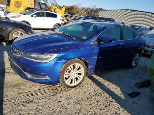 CHRYSLER 200 LIMITE 2015 blue sedan 4d gas 1C3CCCAB1FN721692 photo #1