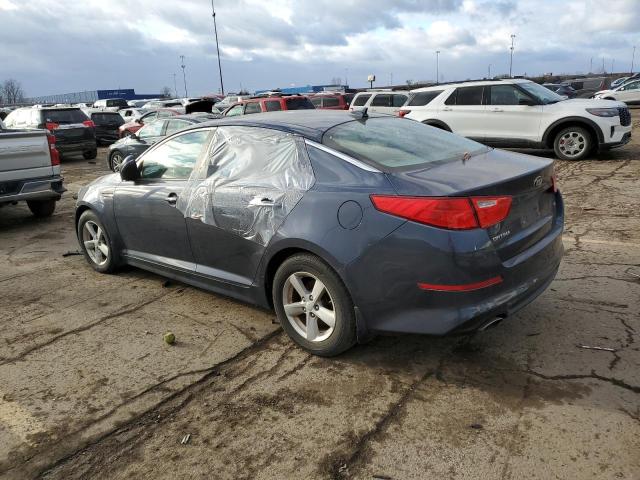 KIA OPTIMA LX 2015 blue sedan 4d gas 5XXGM4A73FG445734 photo #3