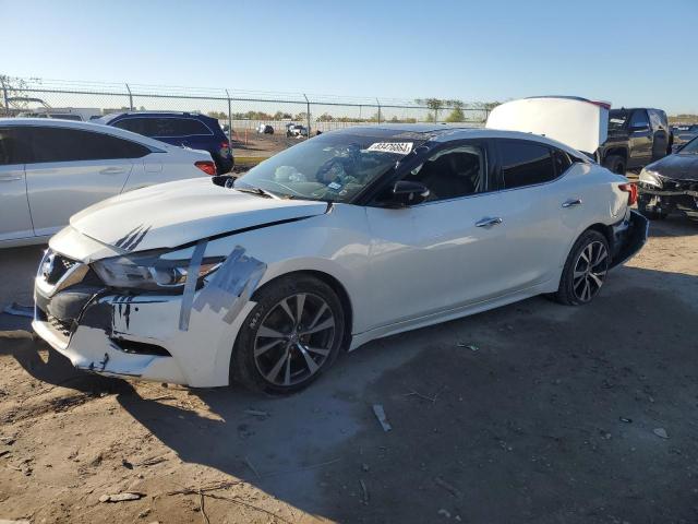 NISSAN MAXIMA 3.5 2017 white sedan 4d gas 1N4AA6AP1HC446710 photo #1