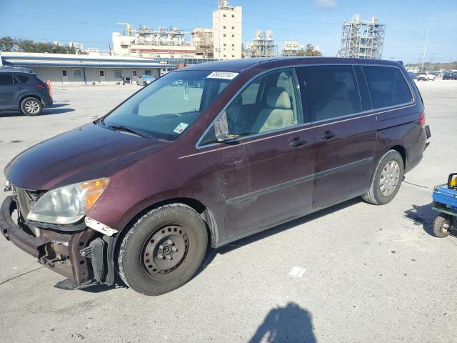 HONDA ODYSSEY LX 2008 purple  gas 5FNRL38208B115667 photo #1