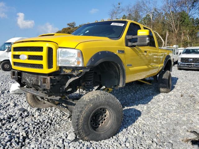 FORD F350 SRW S 2006 yellow  diesel 1FTWW31P86EB63206 photo #1