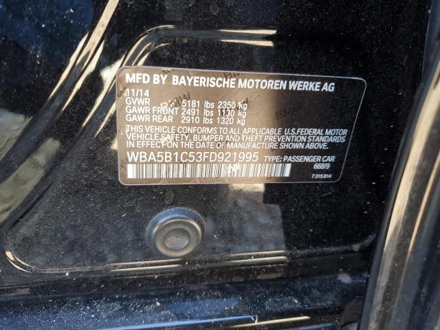 2015 BMW 535 I - WBA5B1C53FD921995