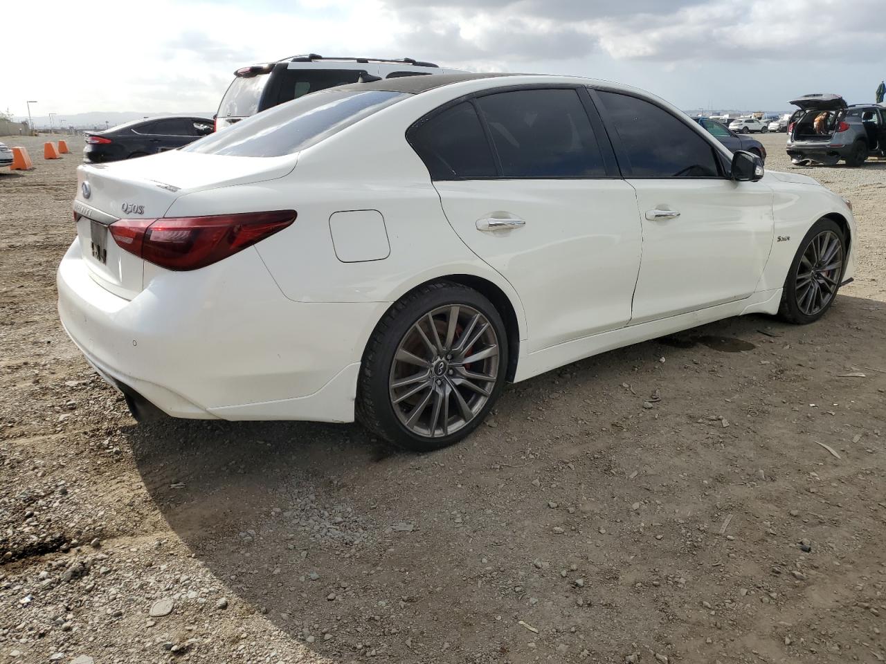 Lot #3030444474 2018 INFINITI Q50 RED SP