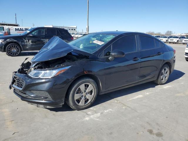 CHEVROLET CRUZE LS 2017 black  gas 1G1BC5SM1H7158646 photo #1