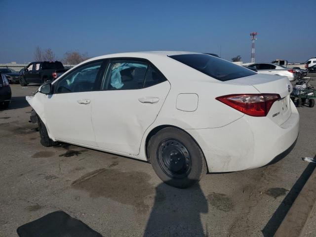 TOYOTA COROLLA L 2017 white  gas 5YFBURHE8HP612563 photo #3