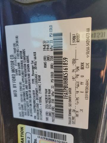 2019 FORD MUSTANG - 1FATP8UH8K5161859