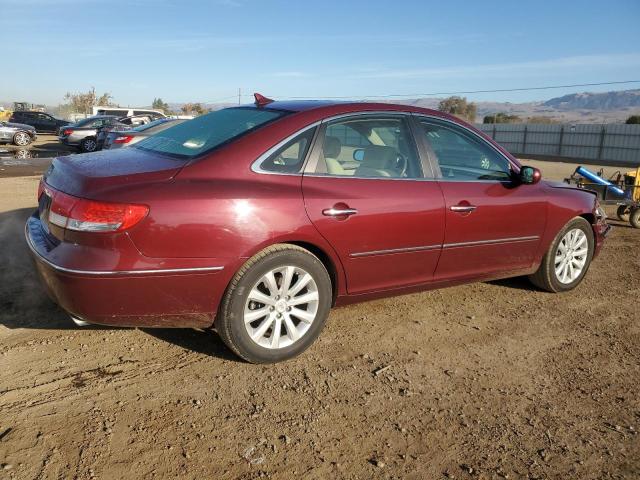 HYUNDAI AZERA GLS 2009 red  gas KMHFC46D29A349764 photo #4