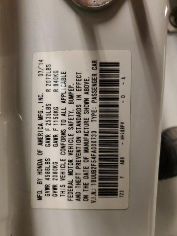 2015 ACURA TLX TECH - 19UUB2F54FA000730
