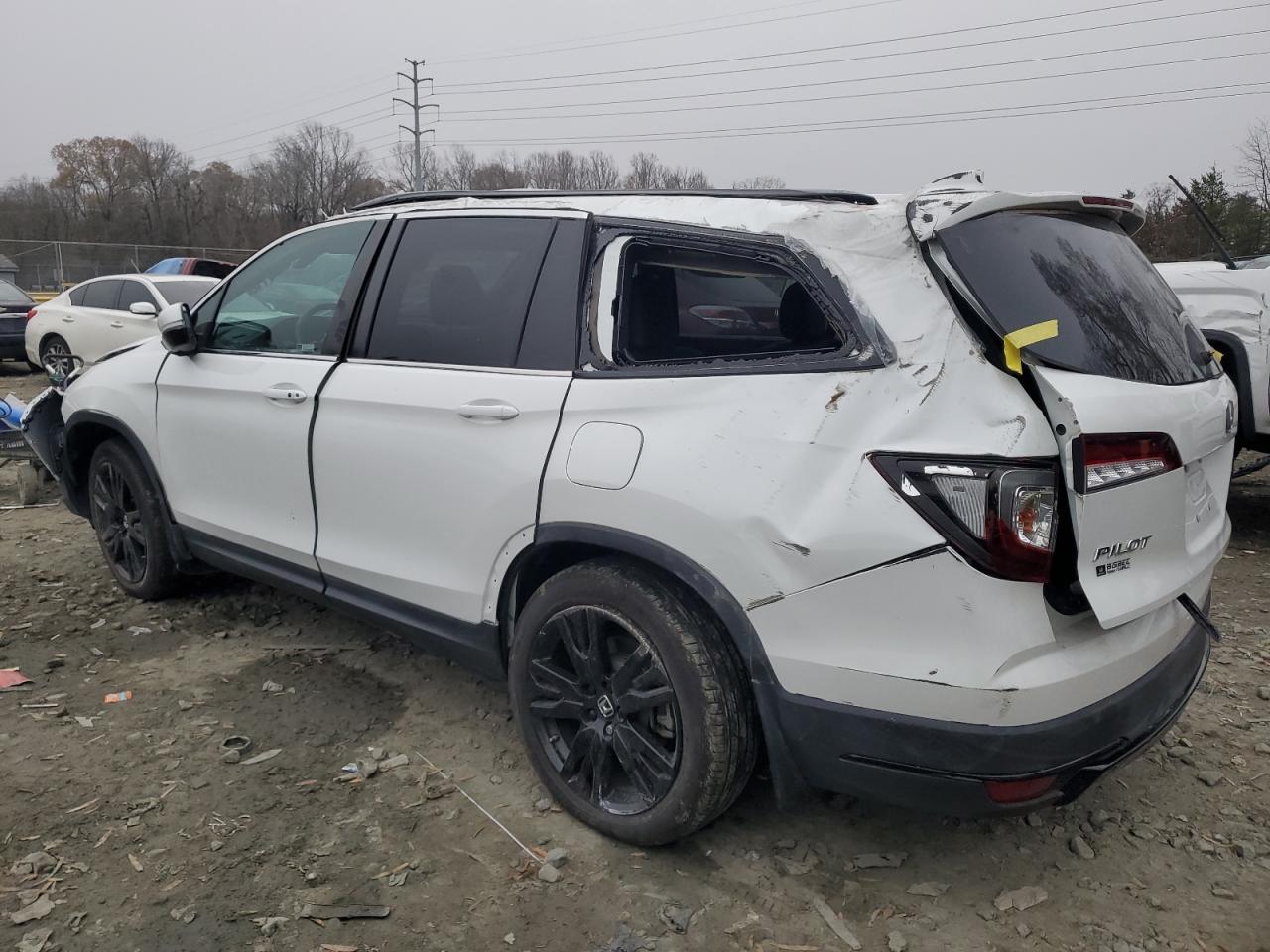 Lot #3030415467 2022 HONDA PILOT BLAC