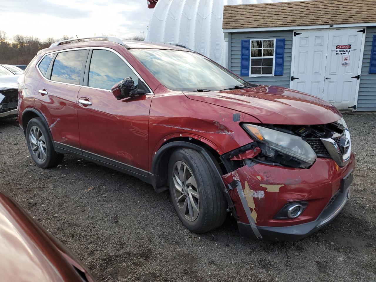 Lot #3028424236 2014 NISSAN ROGUE S