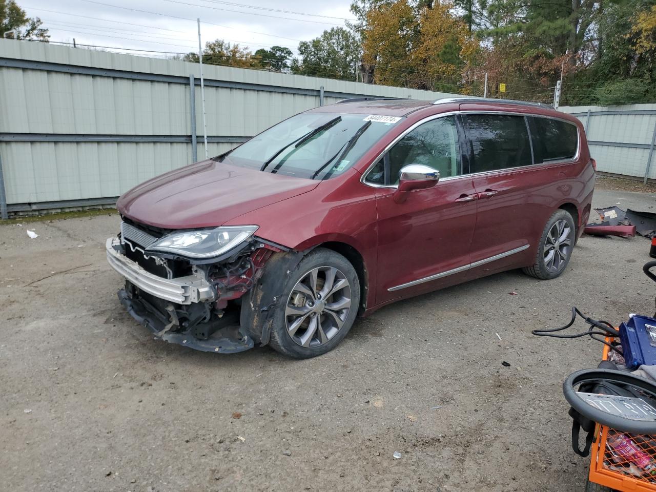 Lot #3024423546 2018 CHRYSLER PACIFICA L