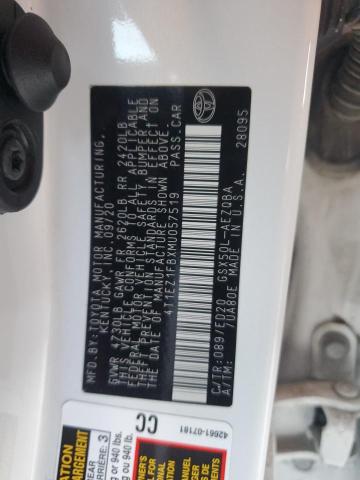 2021 TOYOTA AVALON NIG 4T1EZ1FBXMU057519