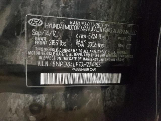 2018 HYUNDAI ELANTRA SE - 5NPD84LF7JH274155