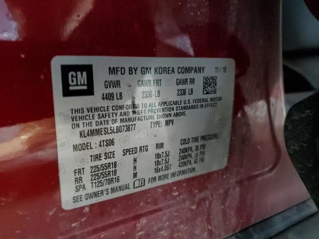 2020 BUICK ENCORE GX - KL4MMESL5LB073877