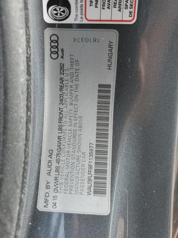 2015 AUDI A3 PREMIUM - WAU3FLFF8F1135977