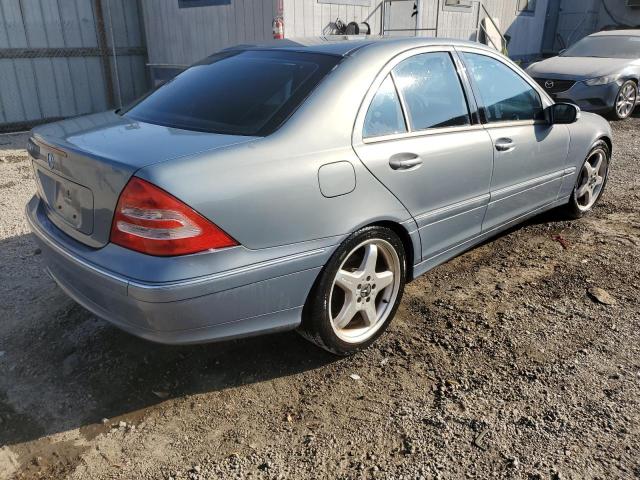 MERCEDES-BENZ C 230K SPO 2004 blue sedan 4d gas WDBRF40J34F537291 photo #4