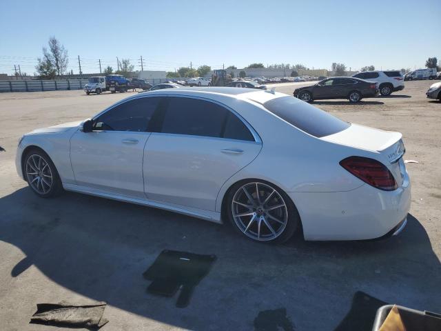 MERCEDES-BENZ S 560 2018 white  gas WDDUG8DB5JA385855 photo #3