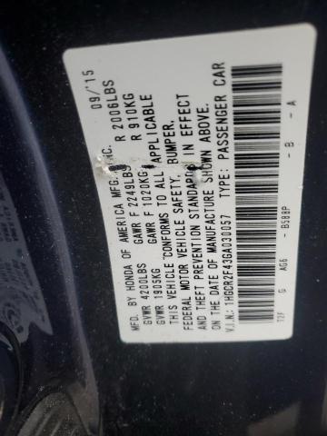 2016 HONDA ACCORD LX - 1HGCR2F43GA030057