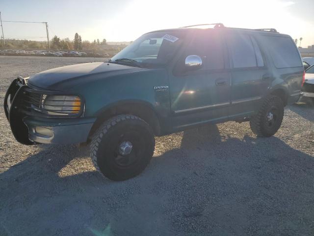 FORD EXPEDITION 1997 green 4dr spor gas 1FMFU18L8VLA22199 photo #1