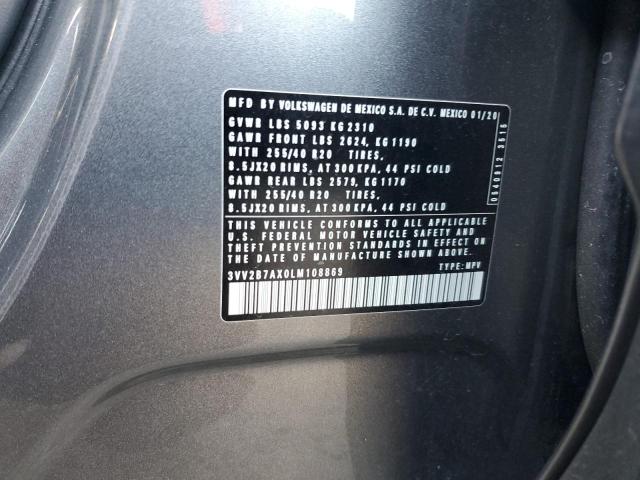 2020 VOLKSWAGEN TIGUAN SE - 3VV2B7AX0LM108869