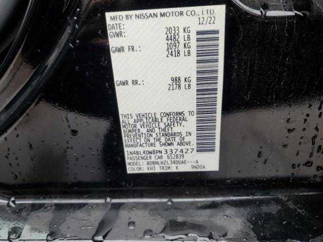 2023 NISSAN ALTIMA SV - 1N4BL4DW8PN337427
