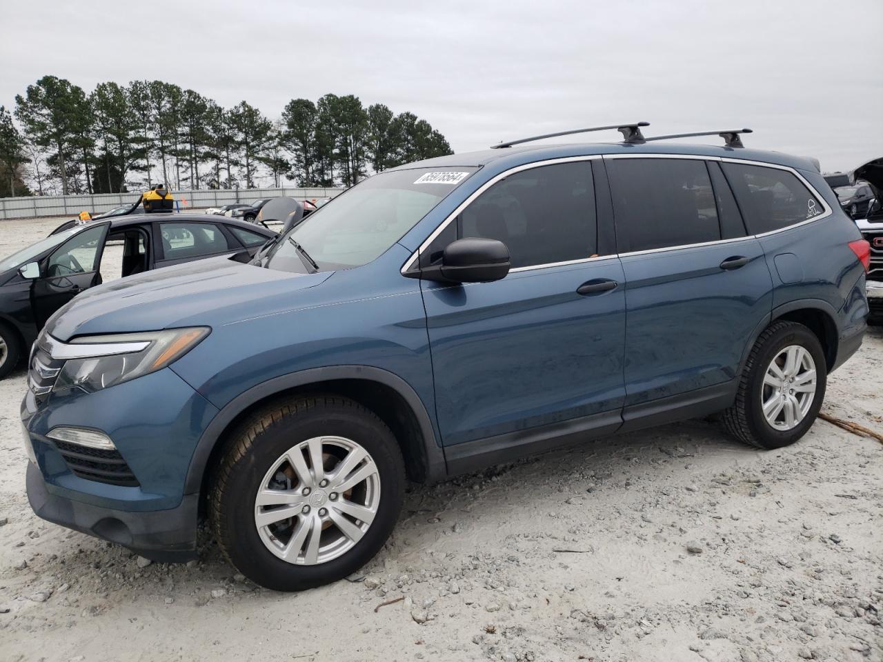 5FNYF5H19HB017923 HONDA PILOT LX 2017
