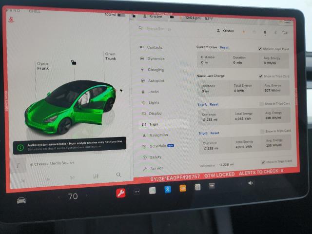 2023 TESLA MODEL 3 - 5YJ3E1EA0PF496757