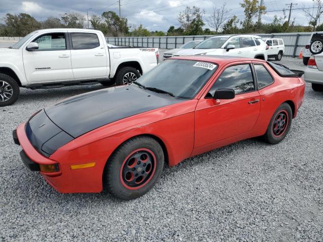 PORSCHE 944 1987 red coupe gas WP0AB0941HN473019 photo #1