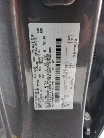 2023 FORD BRONCO BAS - 1FMEE5DP6PLC19531
