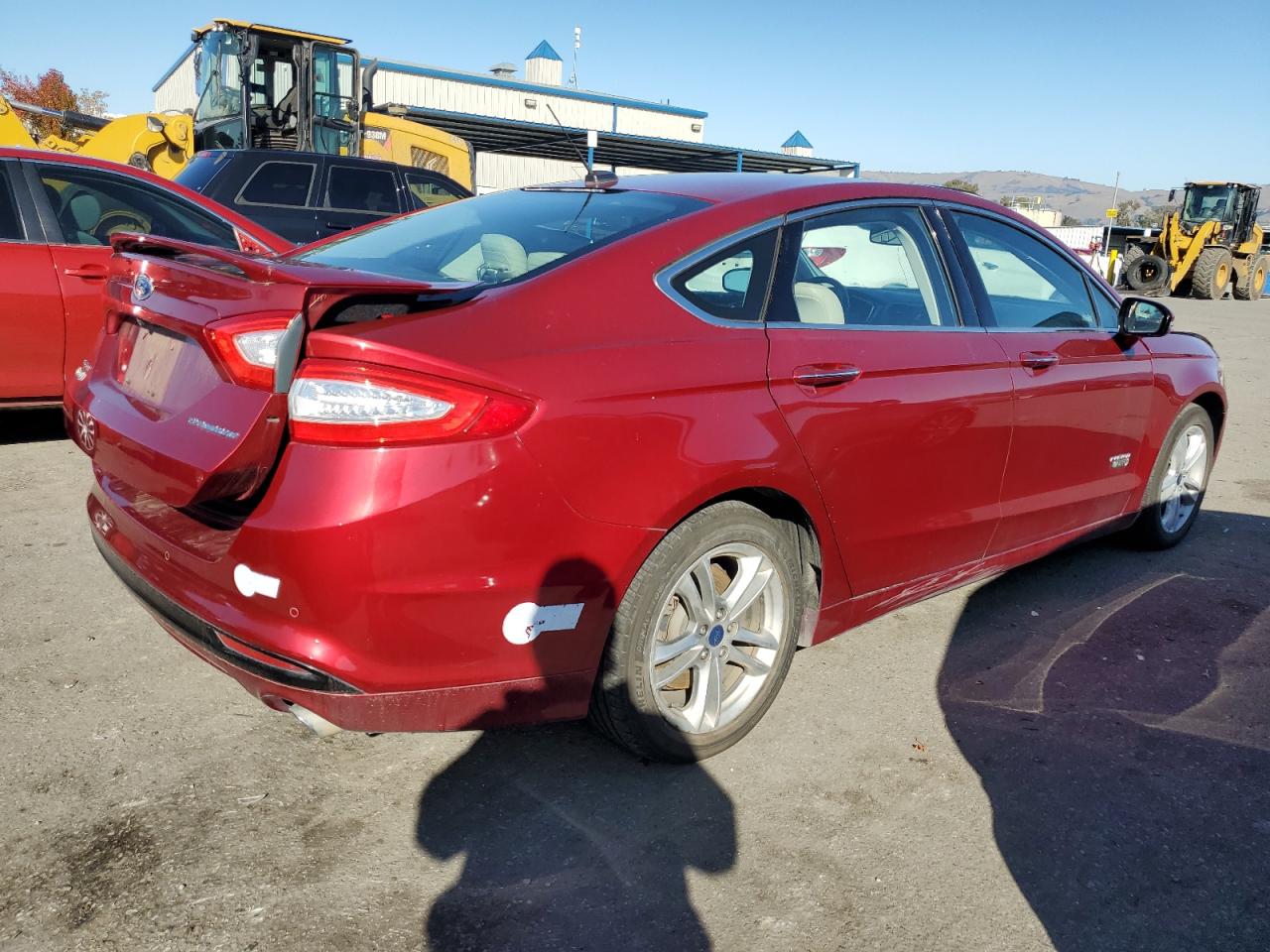 Lot #3030388464 2015 FORD FUSION TIT