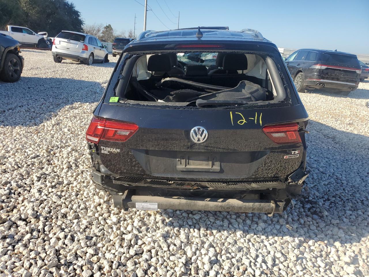 Lot #3044508759 2018 VOLKSWAGEN TIGUAN SE