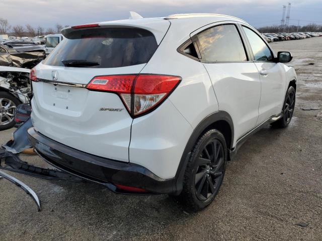 HONDA HR-V SPORT 2021 white  gas 3CZRU5H15MM733082 photo #4