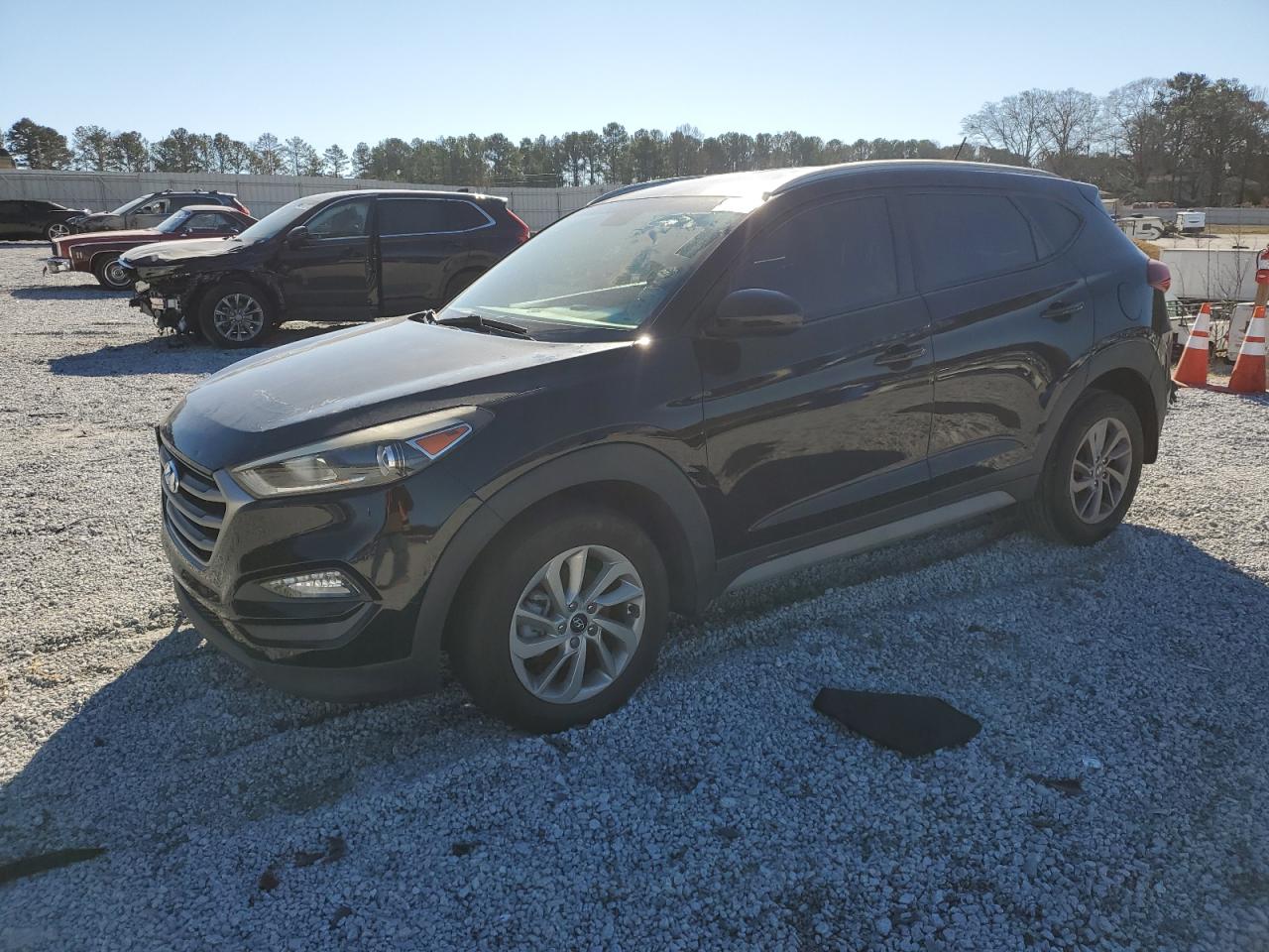 Lot #3037057721 2017 HYUNDAI TUCSON LIM