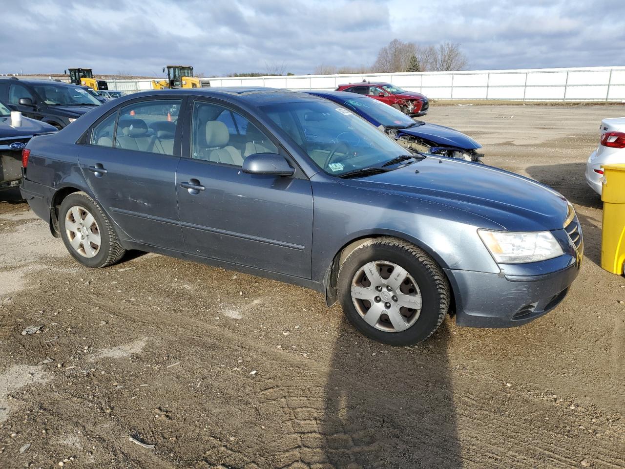 Lot #3029716657 2009 HYUNDAI SONATA GLS