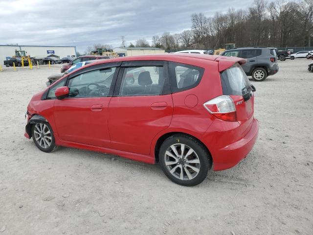 HONDA FIT SPORT 2012 red  gas JHMGE8G52CS002713 photo #3