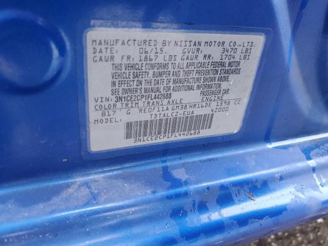 2015 NISSAN VERSA NOTE - 3N1CE2CP1FL442688