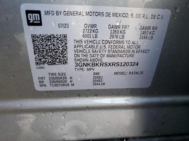 2024 CHEVROLET BLAZER RS - 3GNKBKRSXRS120324