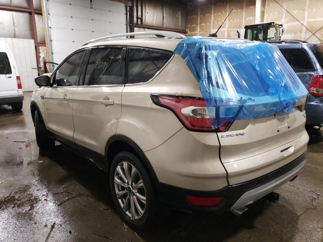 Vin: 1fmcu9j99huf09779, lot: 84251134, ford escape titanium 20172