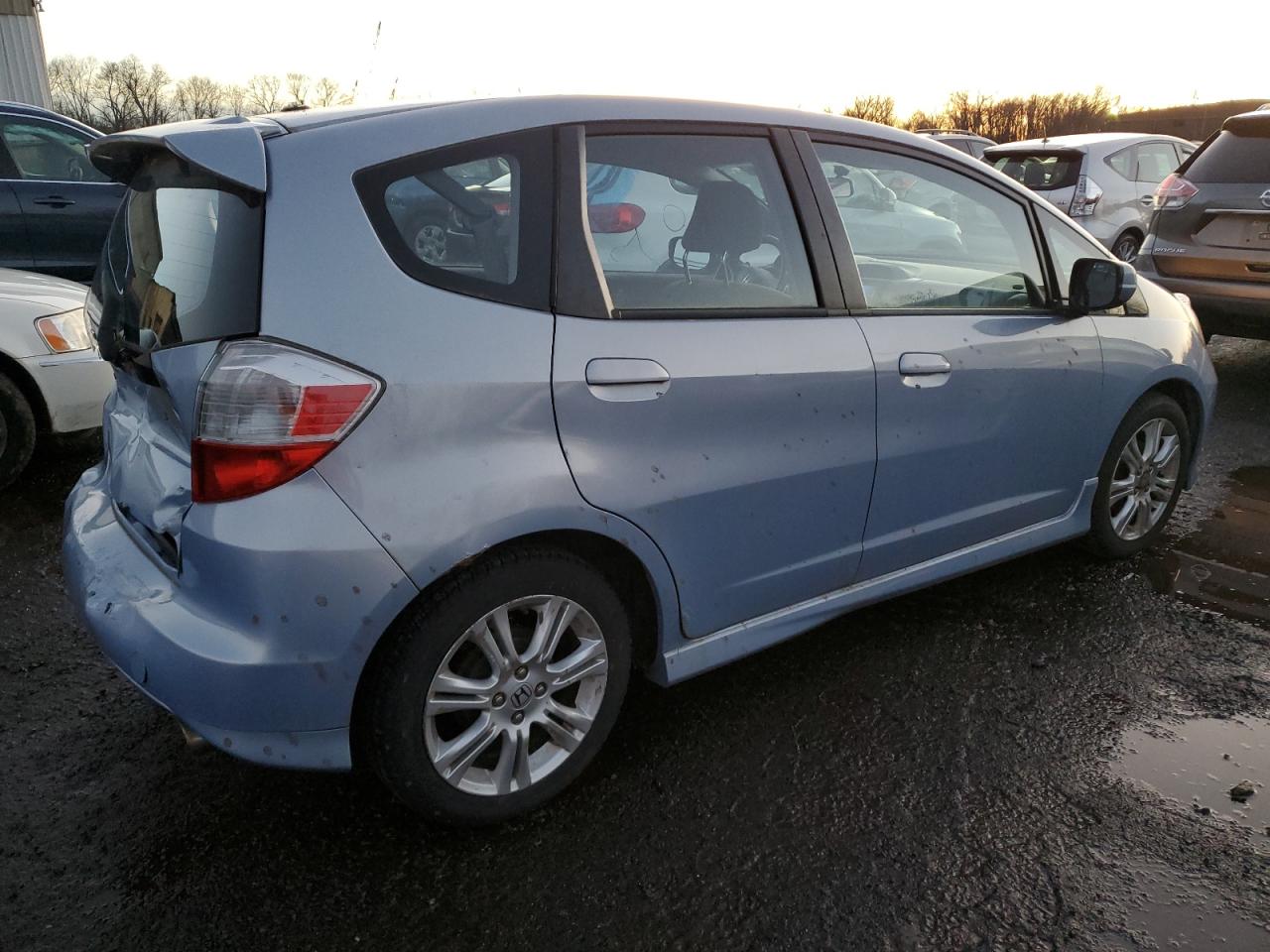 Lot #3034279203 2009 HONDA FIT SPORT