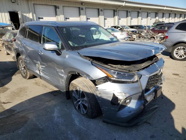 Vin: 5tdgzrbh2ms057301, lot: 83087174, toyota highlander xle 20214