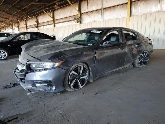 HONDA ACCORD SPO 2018 charcoal  gas 1HGCV1F35JA180384 photo #1