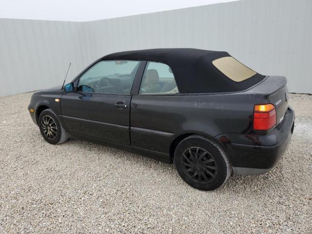 VOLKSWAGEN CABRIO GLS 2002 black  gas 3VWCC21V62M813978 photo #3