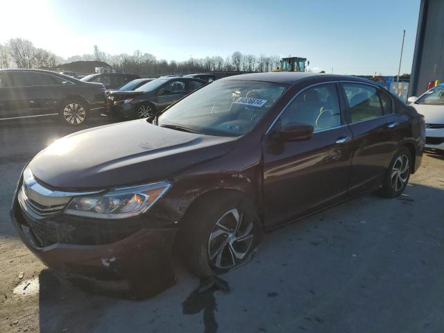 2016 HONDA ACCORD LX #3044484766