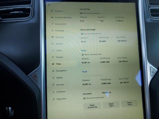 2015 TESLA MODEL S - 5YJSA1E40FF114095