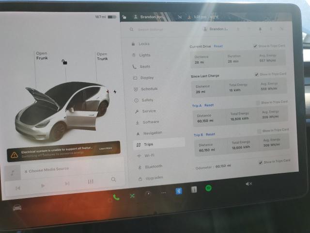 VIN 5YJYGDEE4MF213759 2021 TESLA MODEL Y no.9