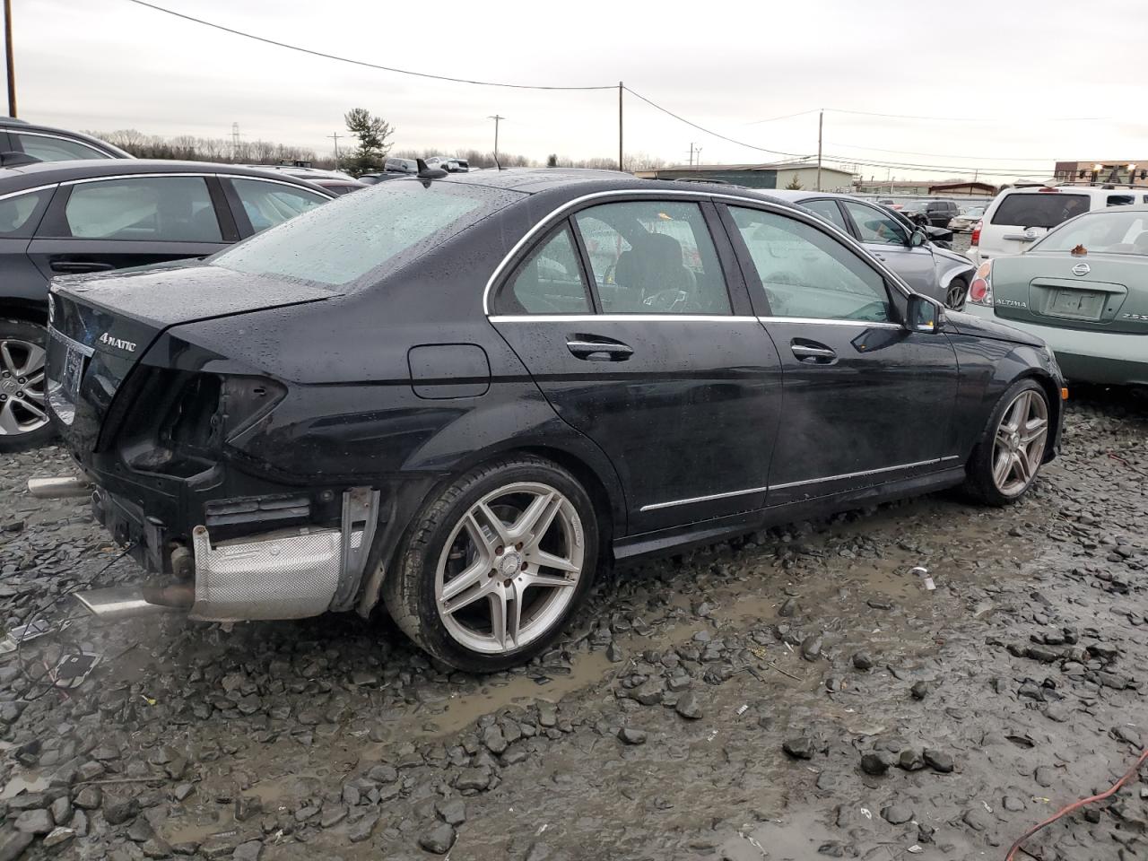 Lot #3040809764 2012 MERCEDES-BENZ C 300 4MAT