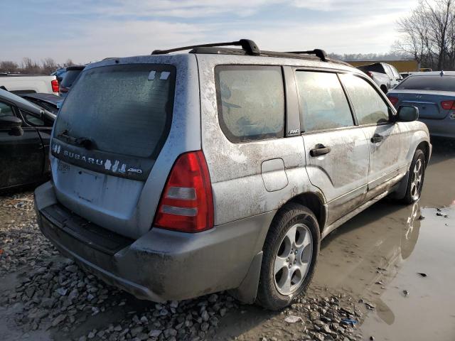 SUBARU FORESTER 2 2003 silver  gas JF1SG65633H753411 photo #4