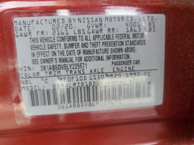 2020 NISSAN SENTRA SR - 3N1AB8DV8LY225671