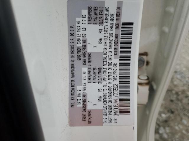 2020 TOYOTA YARIS LE 3MYDLBJV4LY707502